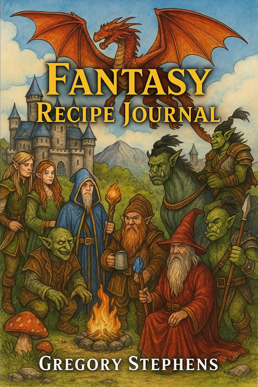 fantasy recipe journal